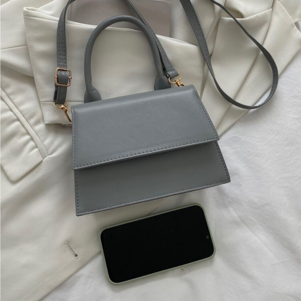 Shein Minimalist Flap Square Bag